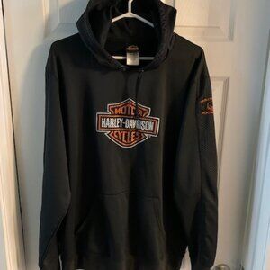 HARLEY-DAVIDSON MENS BIKER HOODIE